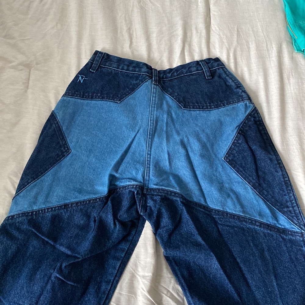 Vintage Quarterhorse High Waist Star Booty Jean